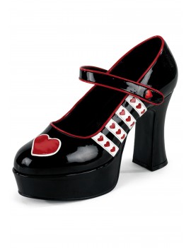 Queen Of Hearts Adult Shoes