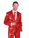 Red Sequin 3 Piece Suit