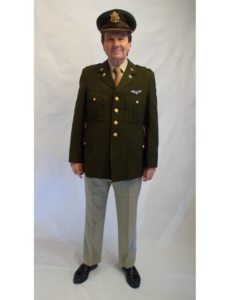 USAAF Army Air Corps Choc Adult Uniform Hire Costume FW4