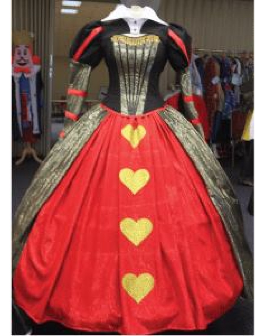 disney red queen costume