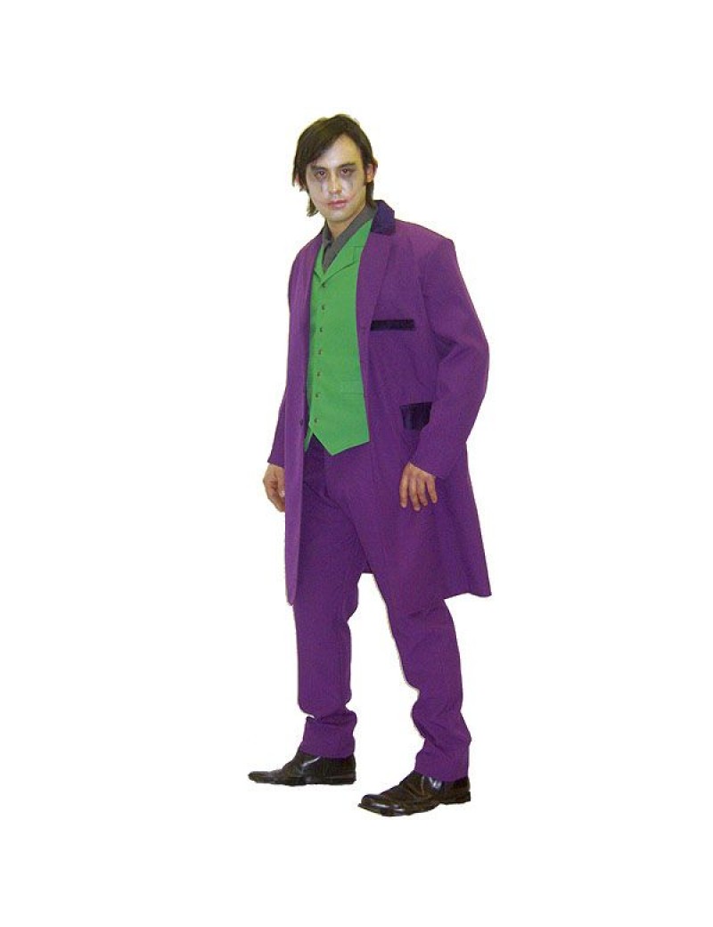 The Joker Dark Knight Adult Hire Costume Make Believe BW22A/B