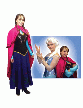 Frozen Anna Adult Hire Costume Make Believe BH14 BH14A