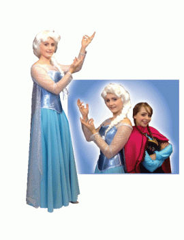 Frozen Elsa Deluxe Costume Make Believe BH15 BH15A