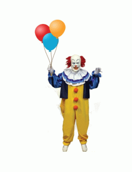 Pennywise Clown IT Costume Make Believe CI19