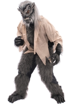 Night Crawler Grey Wolf Costume