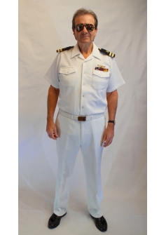 US Naval Whites Shirt Top Gun